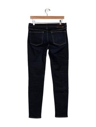 Ralph Lauren Purple Label Mid-Rise Skinny Leg Jeans