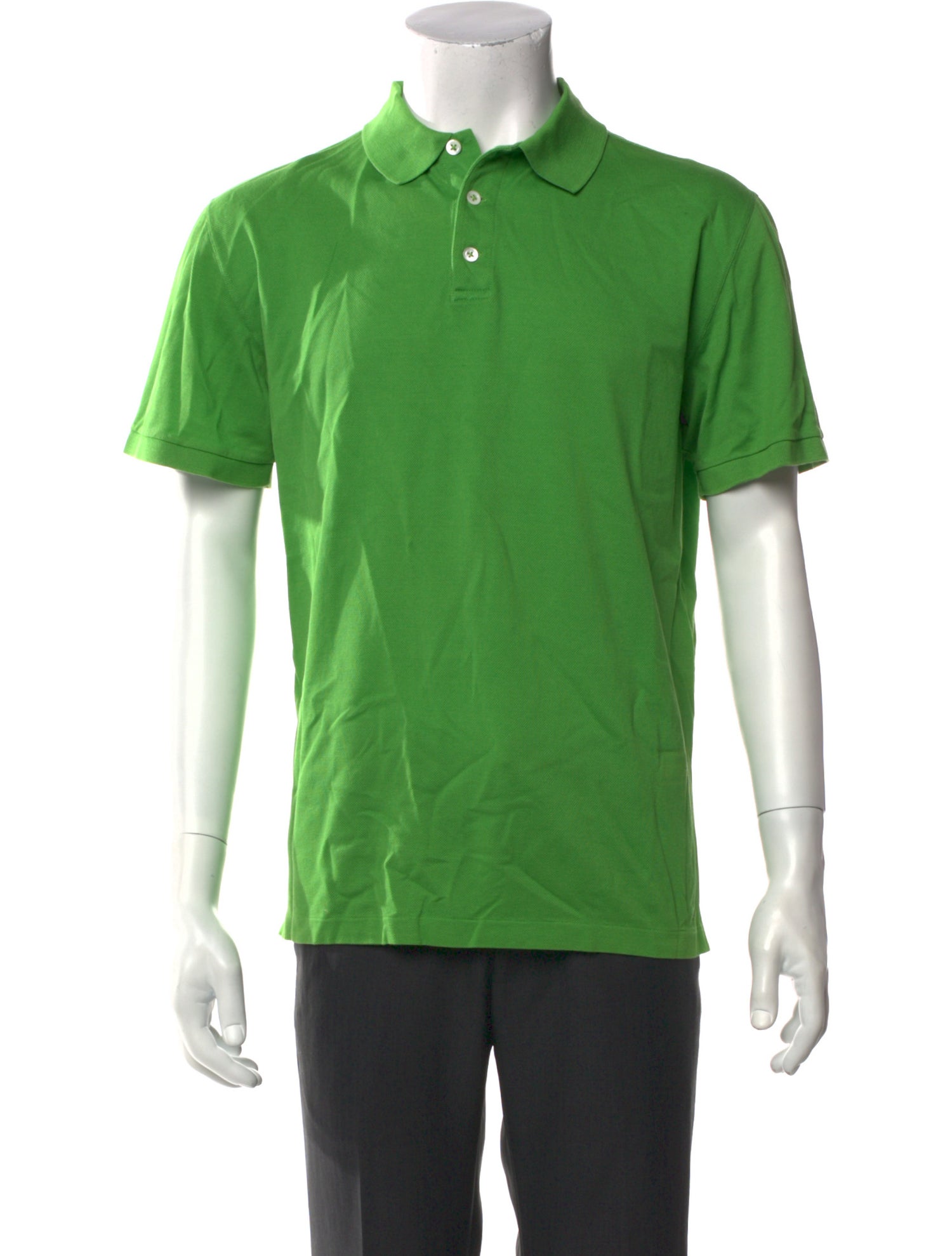 Ralph Lauren Purple Label Collar Short Sleeve Polo Shirt