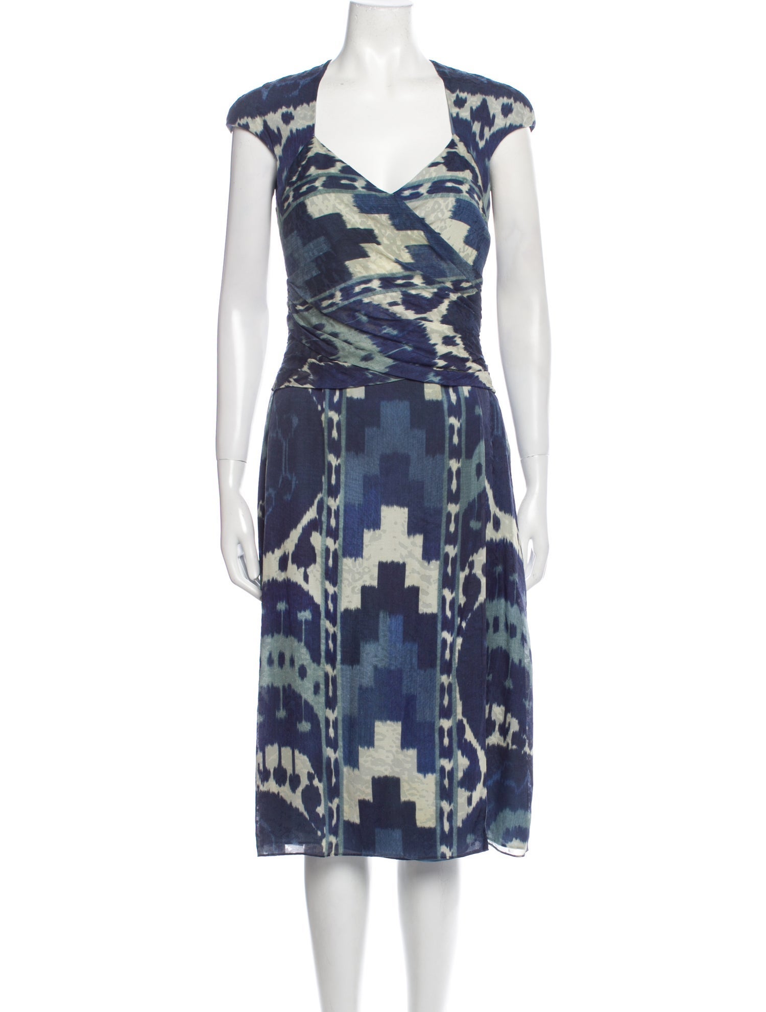 Ralph Lauren Purple Label Silk Midi Length Dress w/ Tags