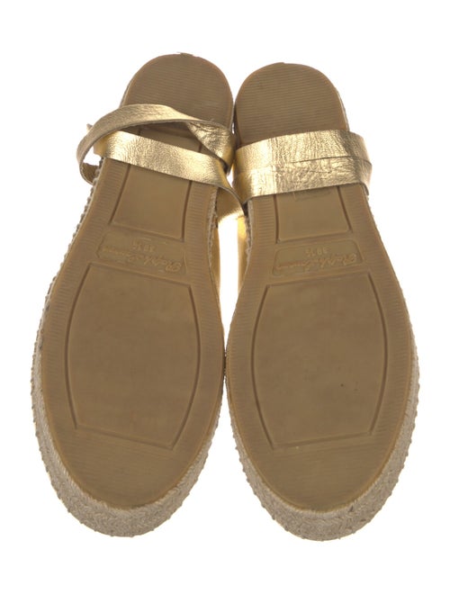 Ralph Lauren Purple Label Leather Espadrilles