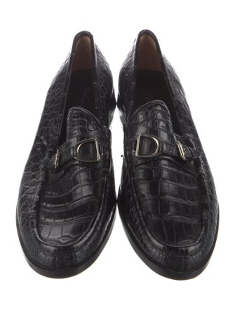 Ralph Lauren Collection Crocodile Loafers