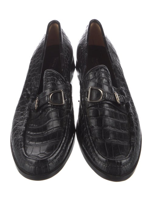 Ralph Lauren Collection Crocodile Loafers
