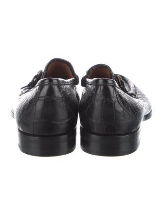 Ralph Lauren Collection Crocodile Loafers