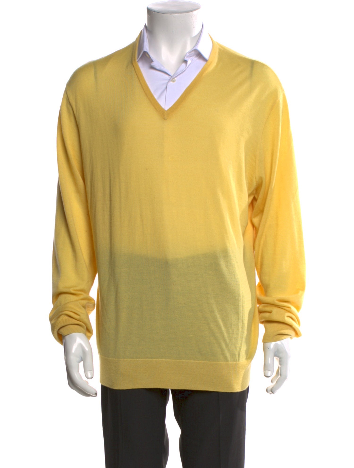 Ralph Lauren Purple Label Cashmere V-Neck Pullover