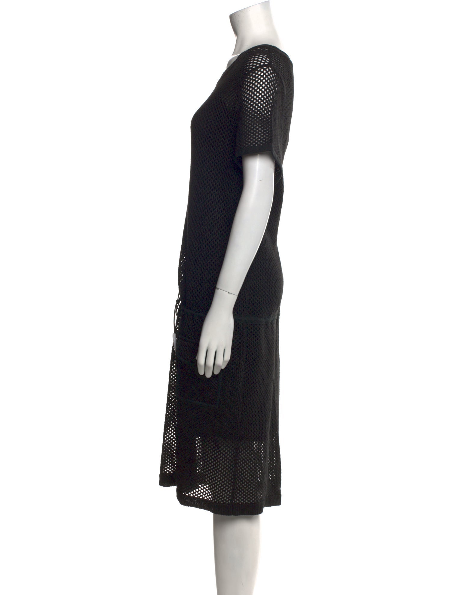 Ralph Lauren Purple Label Linen Knee-Length Dress