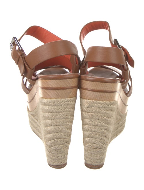 Ralph Lauren Purple Label Leather Espadrilles