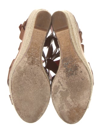 Ralph Lauren Purple Label Leather Espadrilles