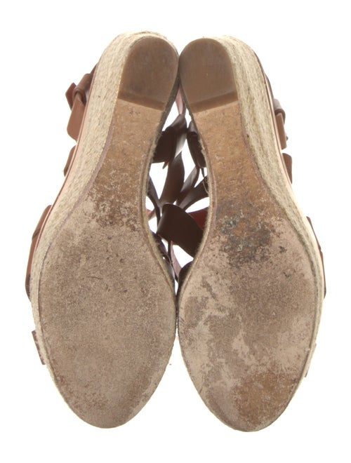 Ralph Lauren Purple Label Leather Espadrilles