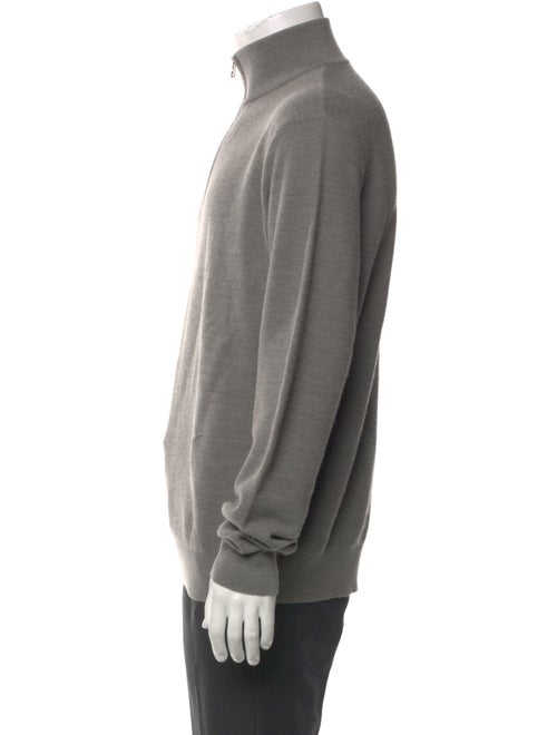 Ralph Lauren Purple Label Merino Wool Mock Neck Pullover