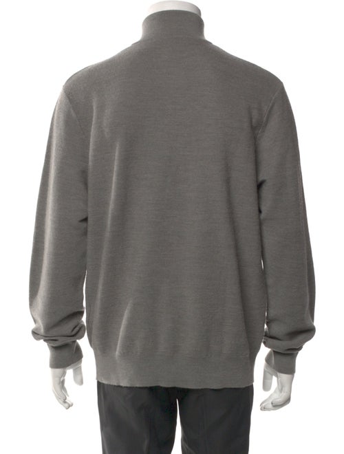 Ralph Lauren Purple Label Merino Wool Mock Neck Pullover