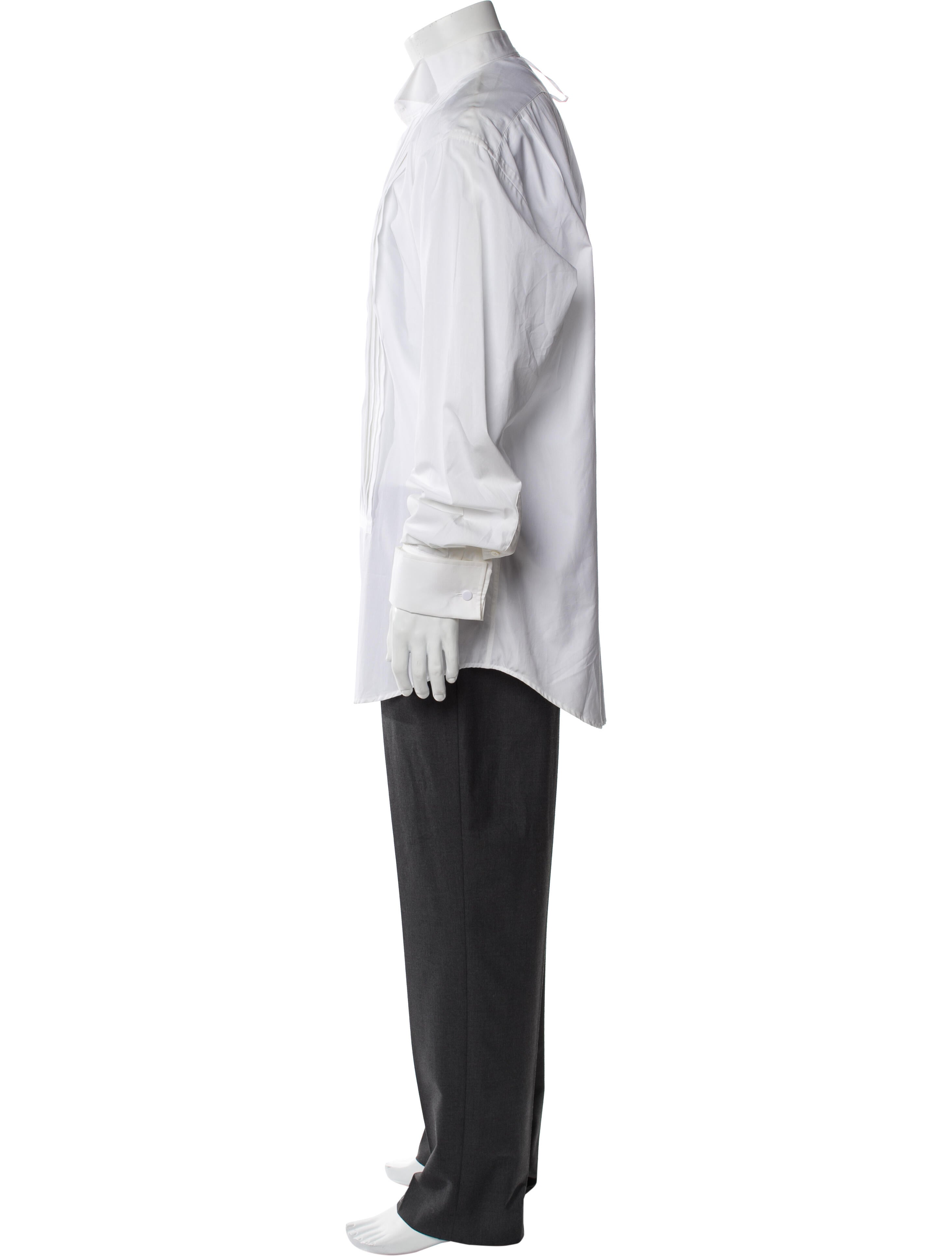 Ralph Lauren Purple Label Long Sleeve Tuxedo Shirt