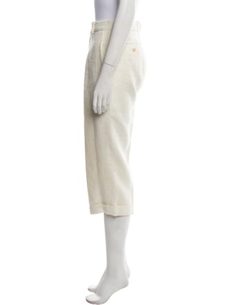 Ralph Lauren Purple Label Linen Wide Leg Pants