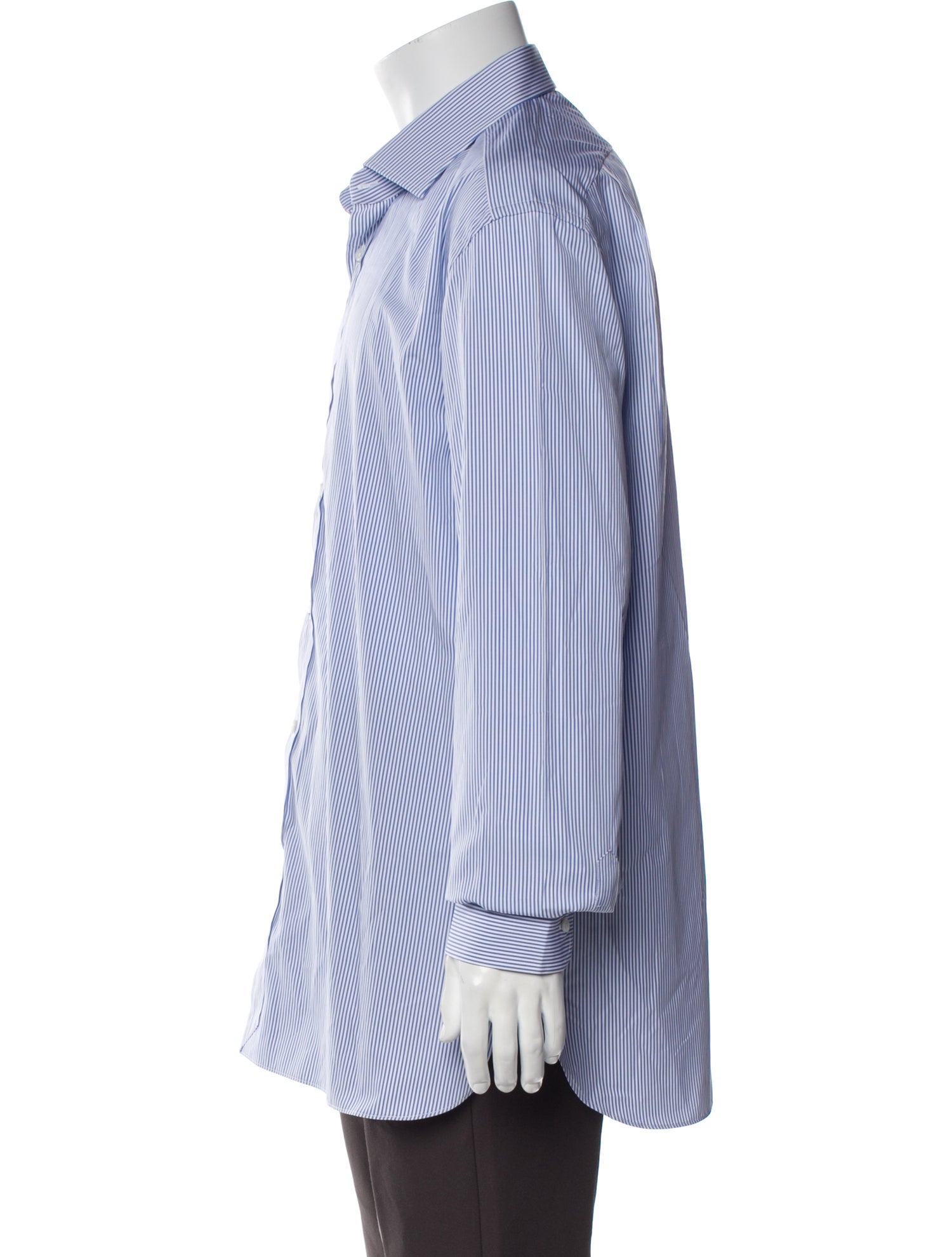 Ralph Lauren Purple Label Striped Long Sleeve Dress Shirt w/ Tags