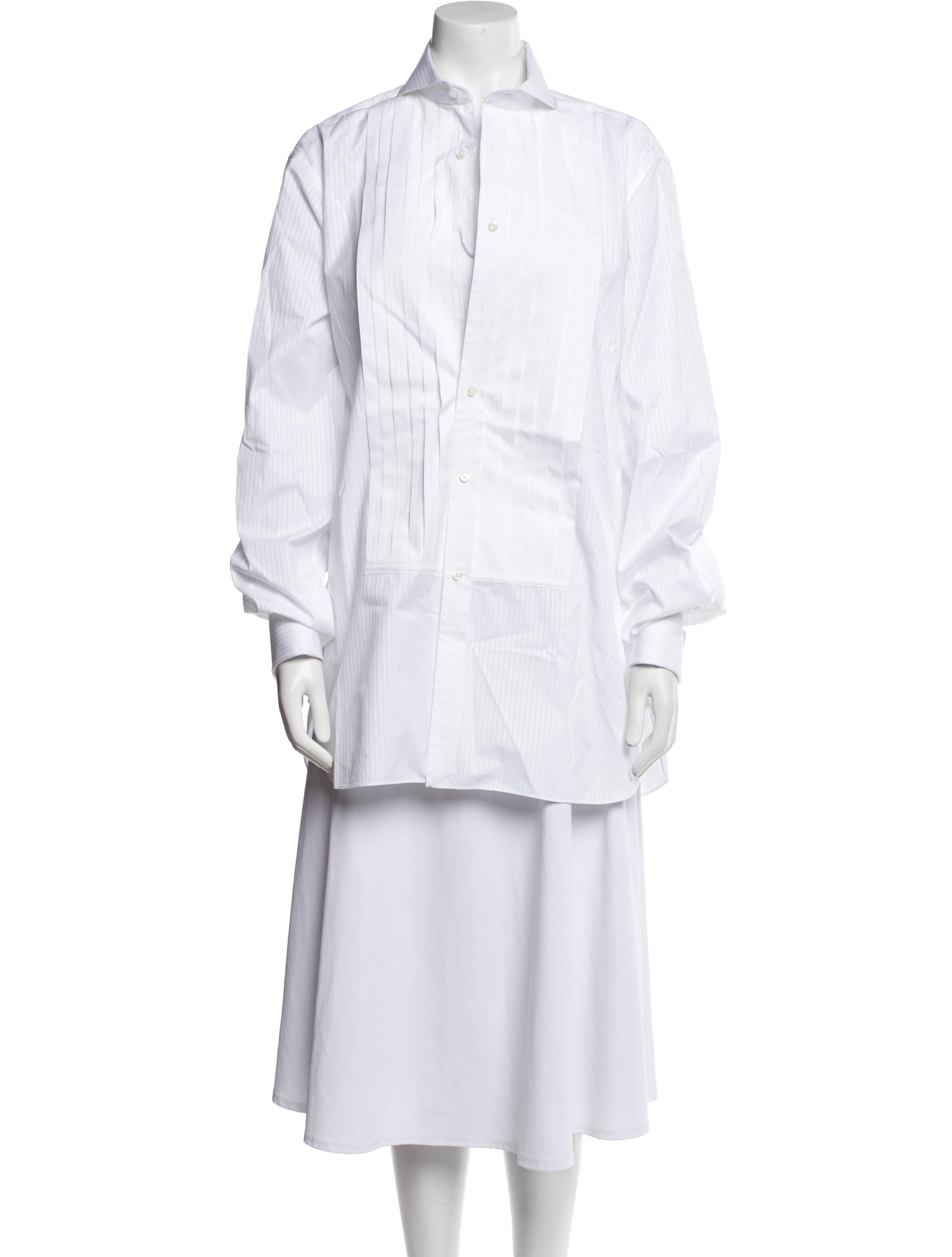 Ralph Lauren Purple Label Mock Neck Long Sleeve Tunic