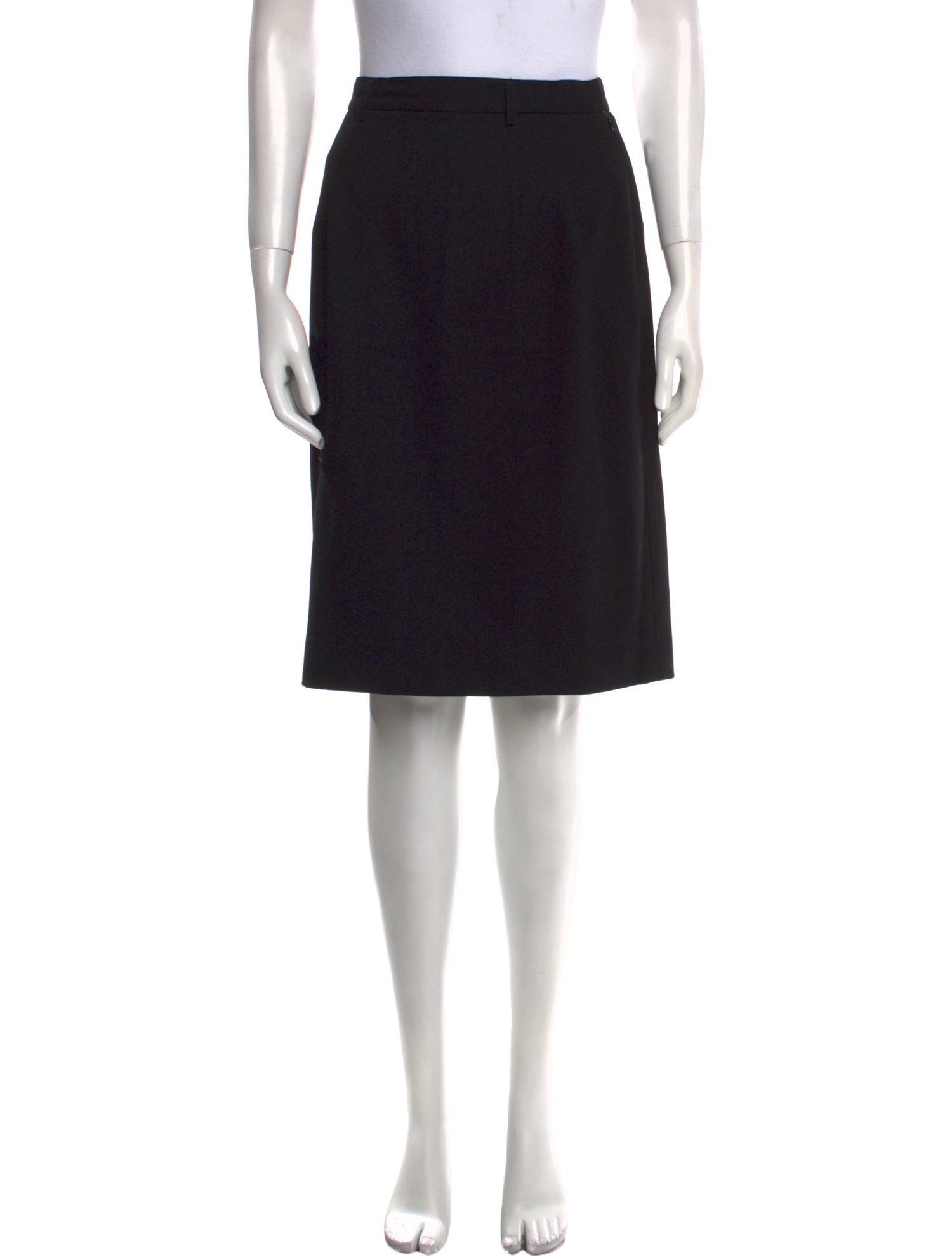 Ralph Lauren Purple Label Wool Knee-Length Skirt