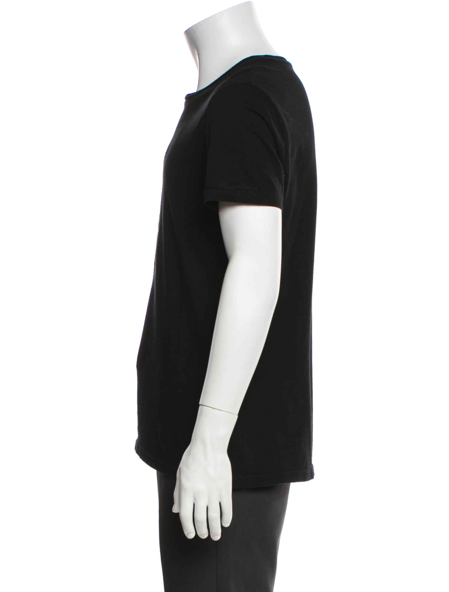 Ralph Lauren Purple Label Graphic Print Crew Neck T-Shirt