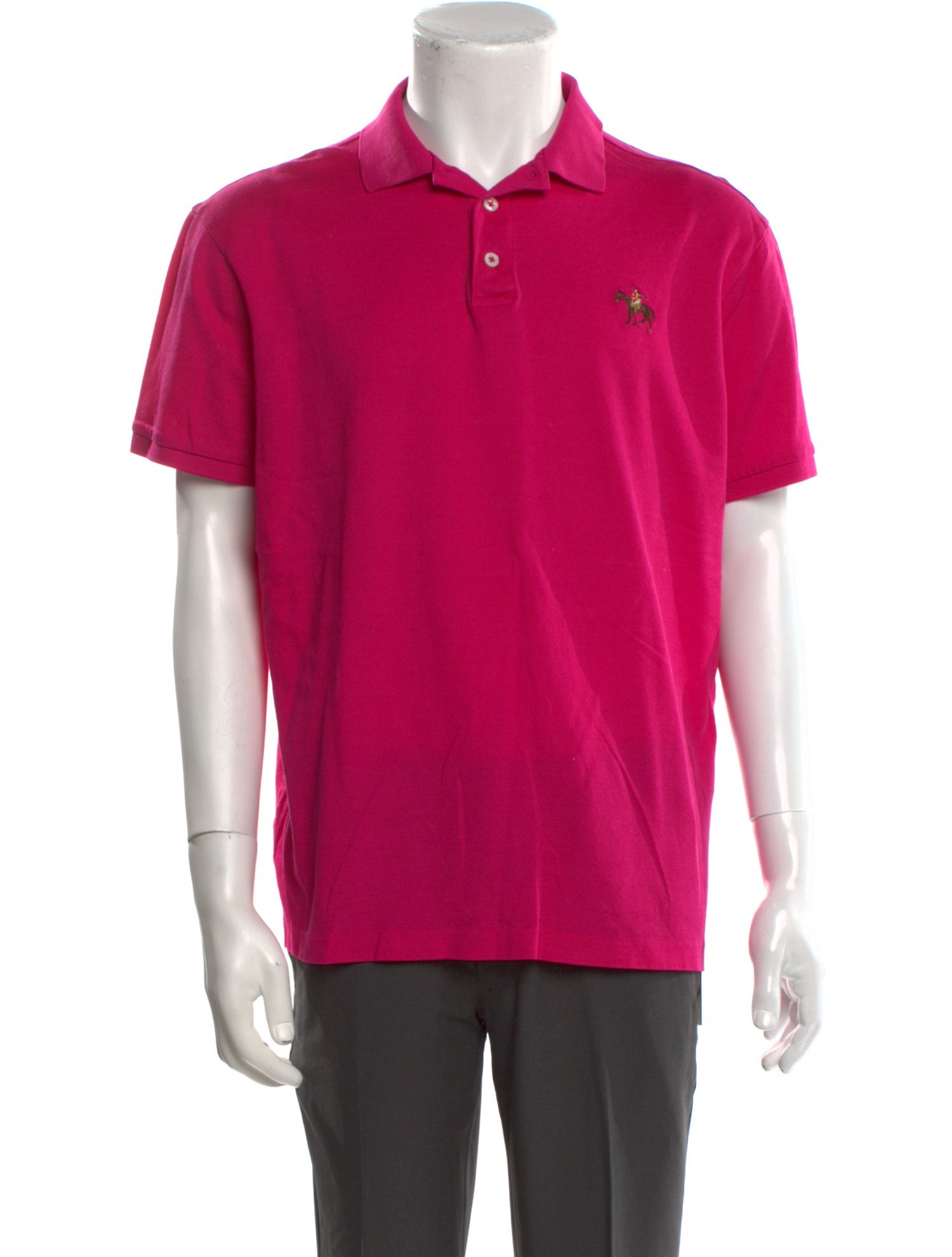 Ralph Lauren Purple Label Collar Short Sleeve Polo Shirt