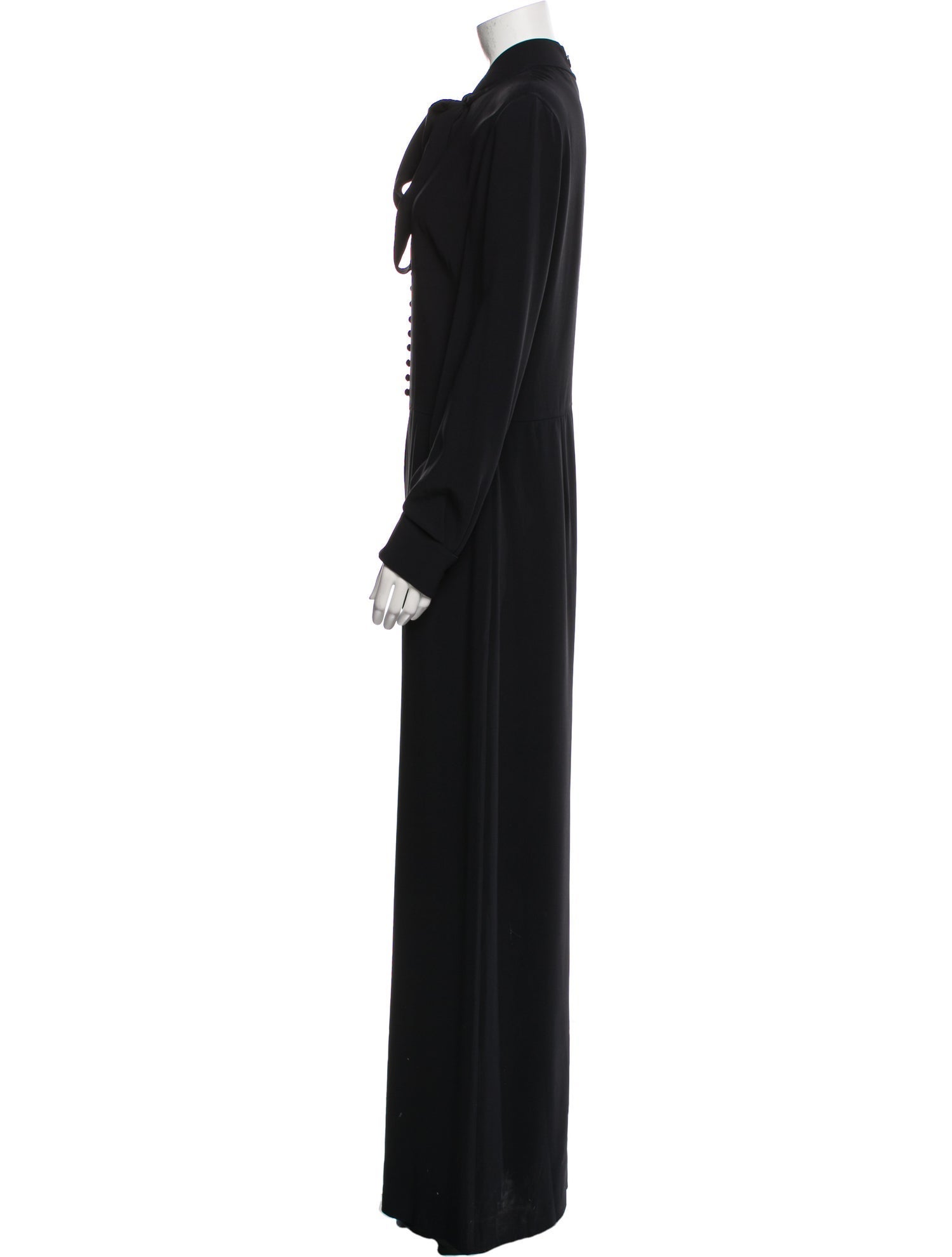 Ralph Lauren Purple Label Tie Neck Jumpsuit