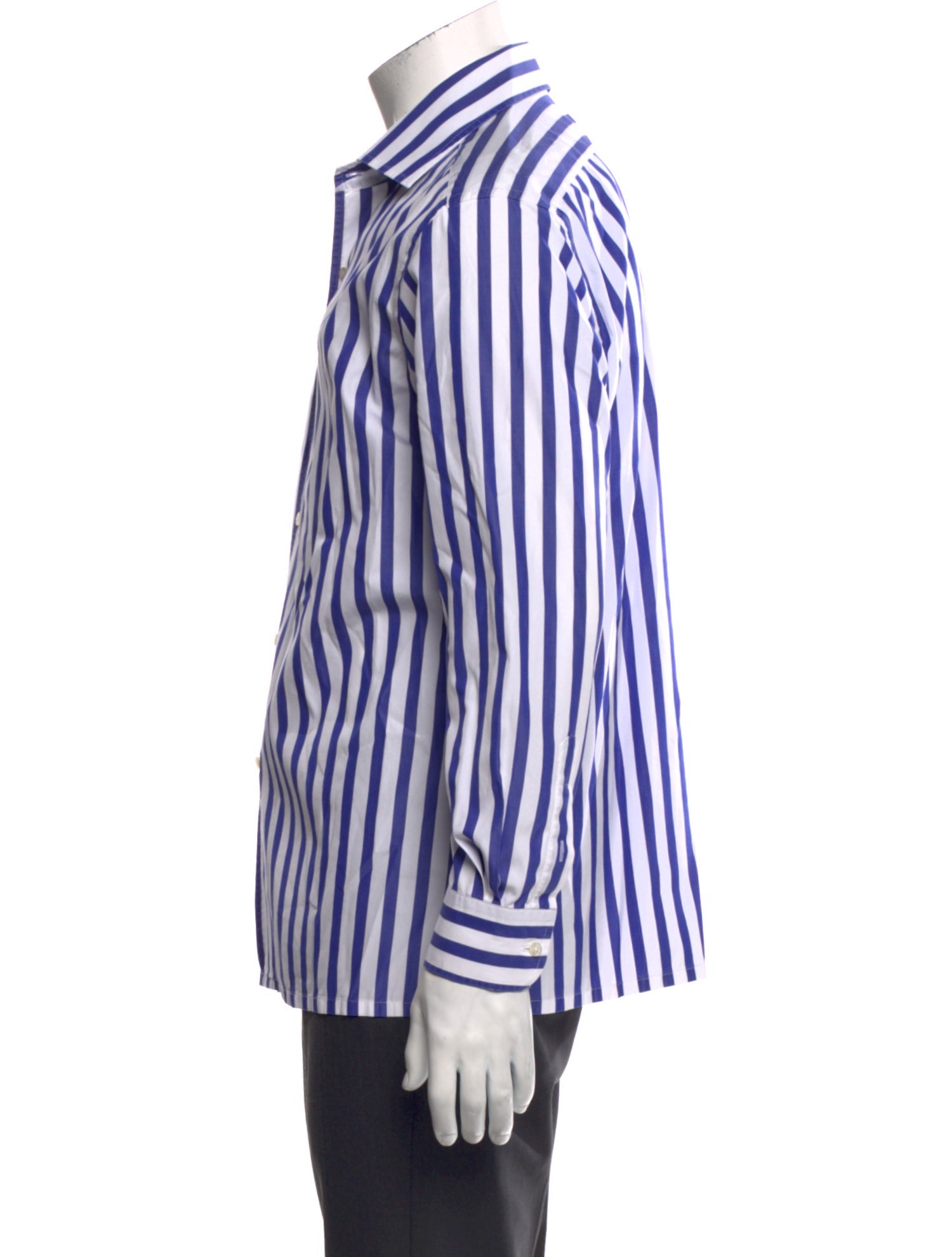 Ralph Lauren Purple Label Striped Long Sleeve Shirt