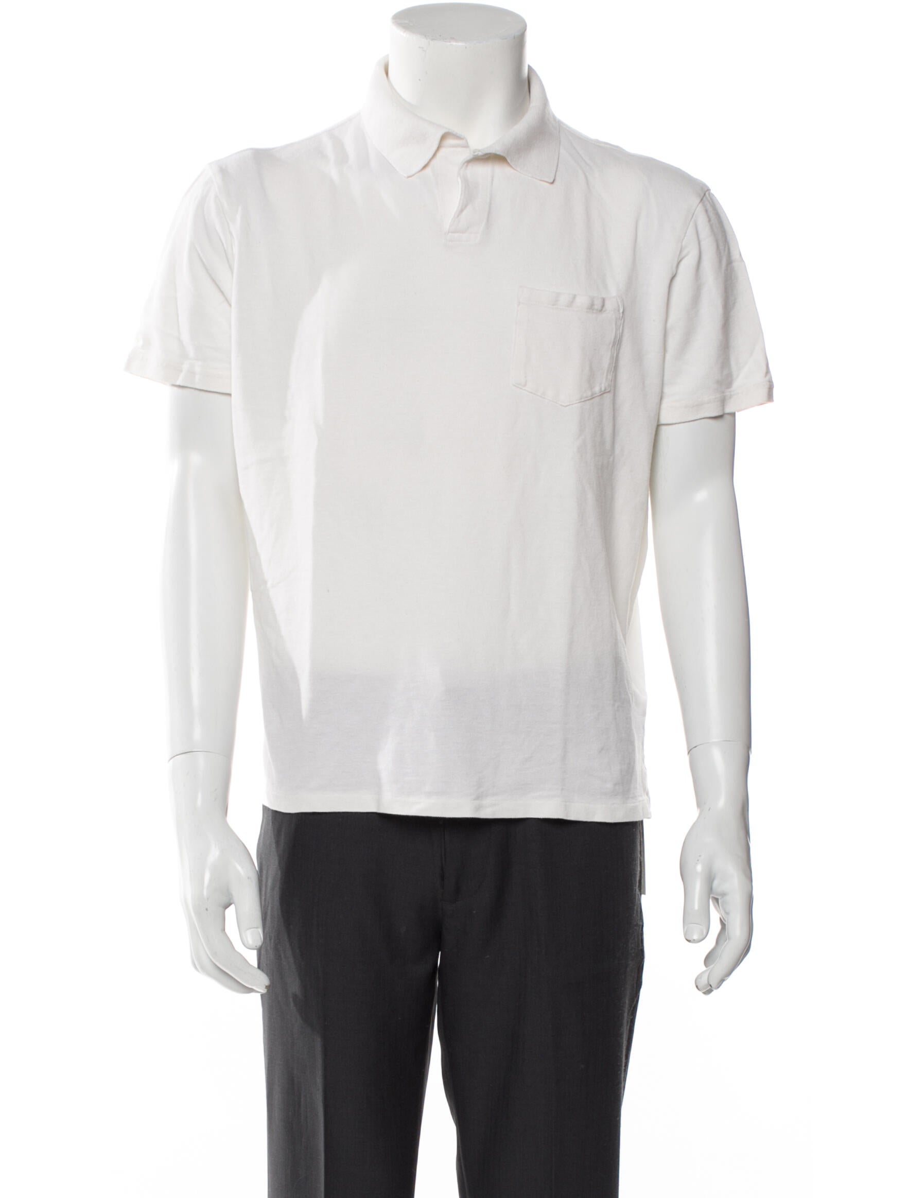 Ralph Lauren Purple Label Collar Short Sleeve Polo Shirt