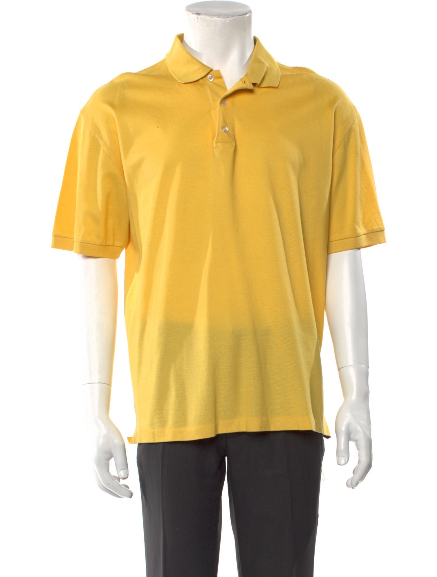 Ralph Lauren Purple Label Collar Short Sleeve Polo Shirt