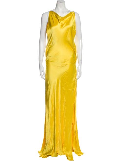 Ralph Lauren Purple Label Silk Long Dress