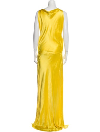 Ralph Lauren Purple Label Silk Long Dress