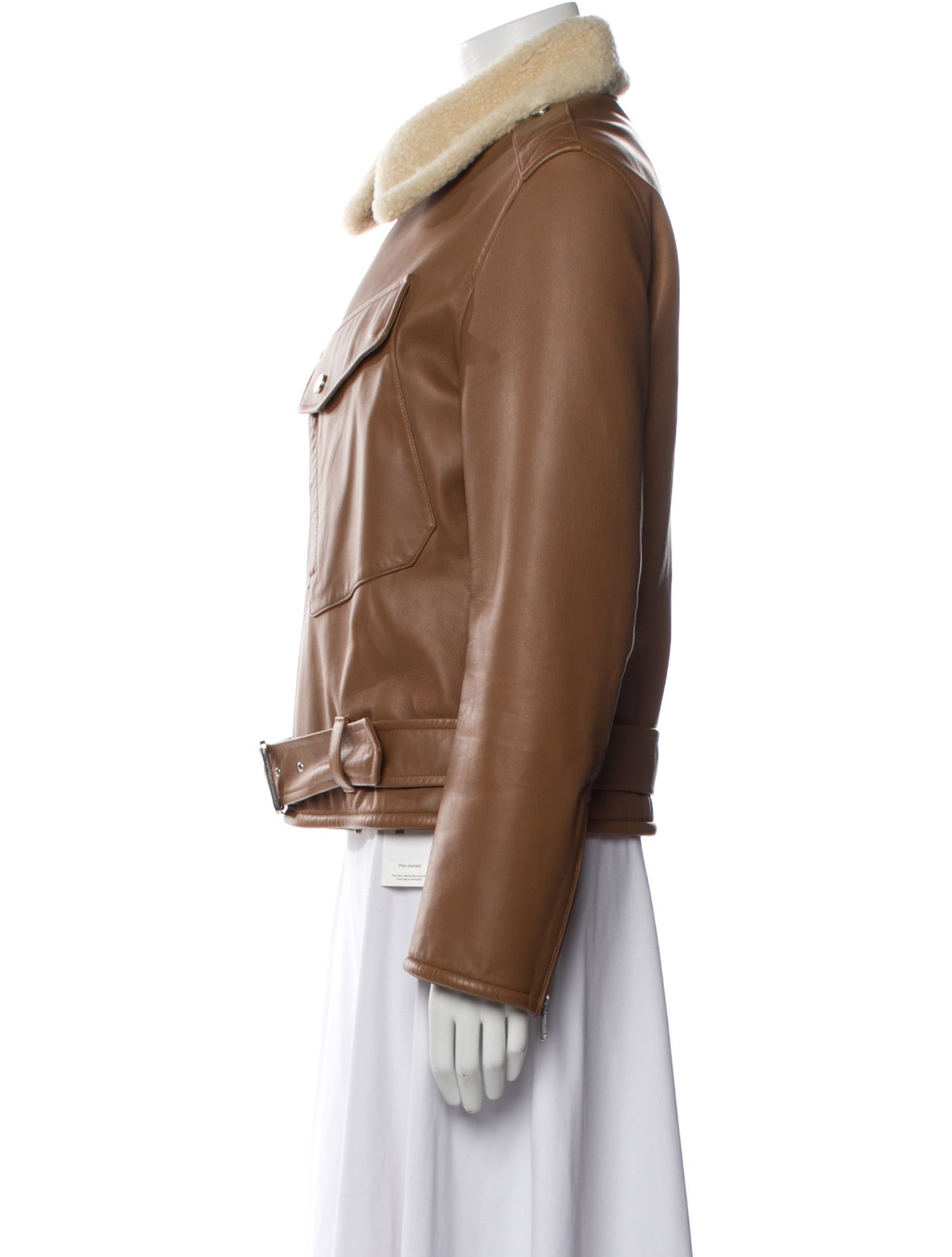 Ralph Lauren Collection Leather Biker Jacket