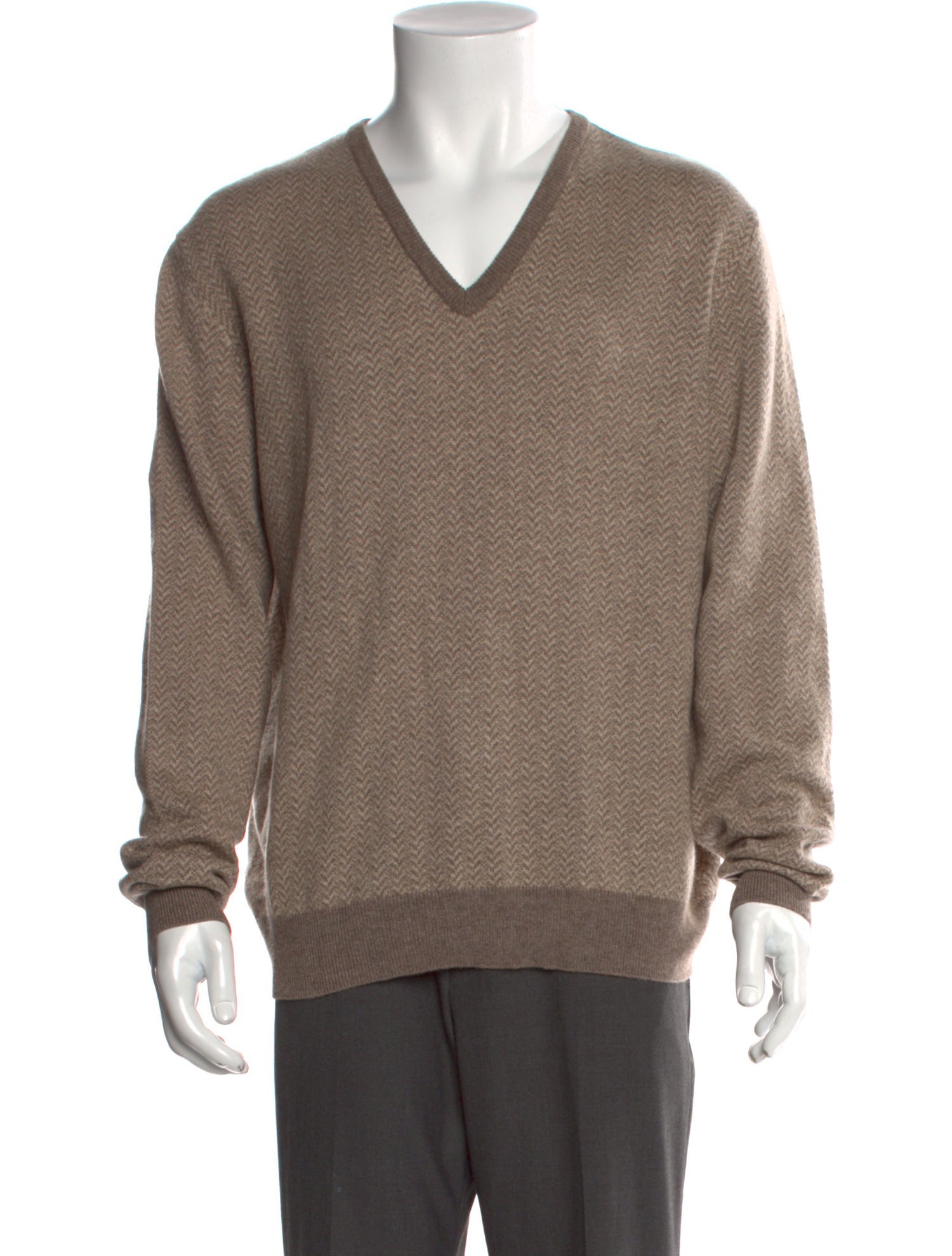 Ralph Lauren Purple Label Cashmere V-Neck Pullover