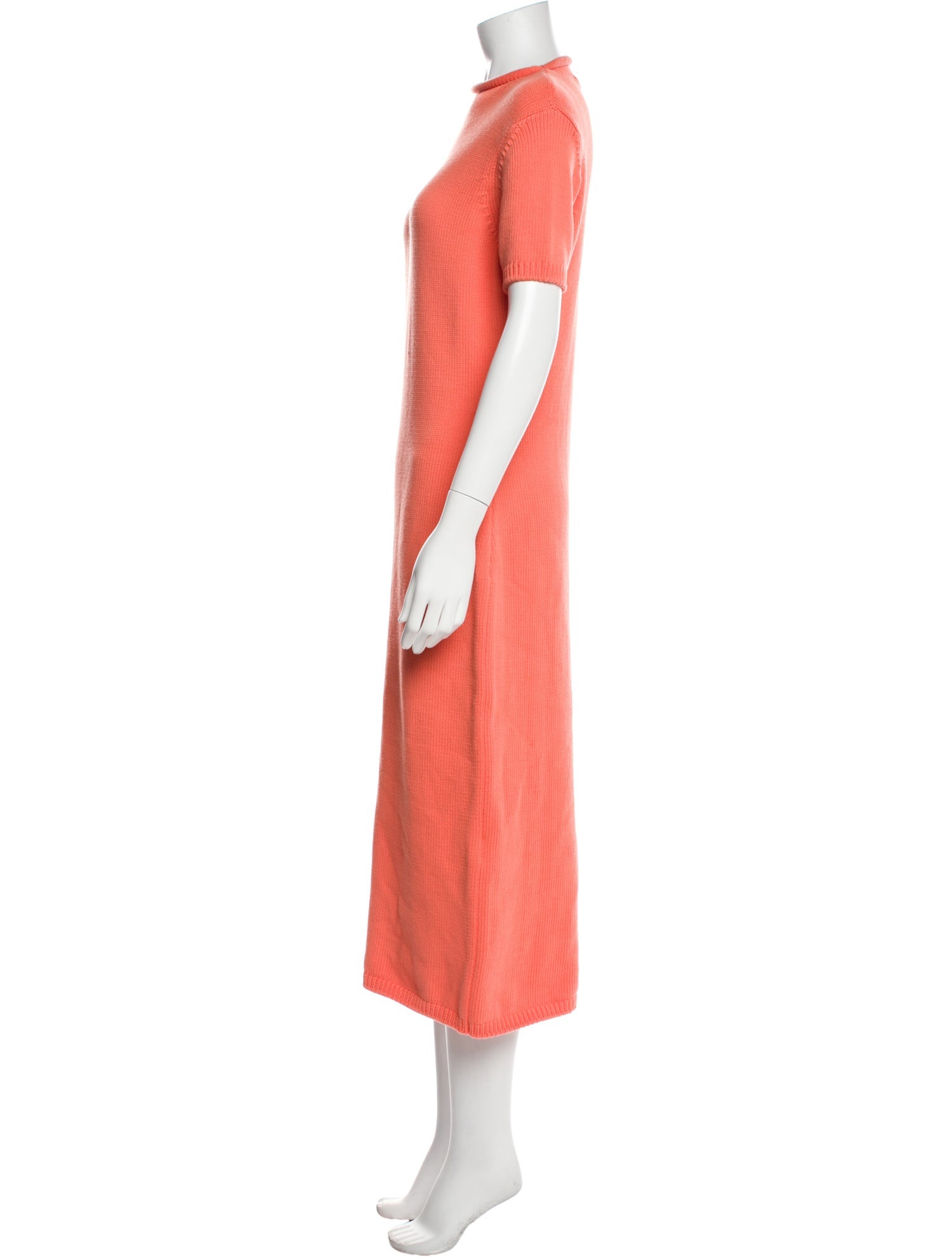 Ralph Lauren Purple Label Crew Neck Midi Length Dress w/ Tags