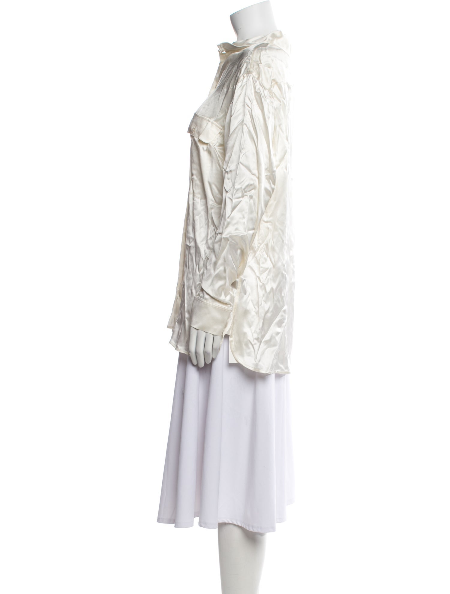 Ralph Lauren Purple Label Vintage Silk Tunic w/ Tags