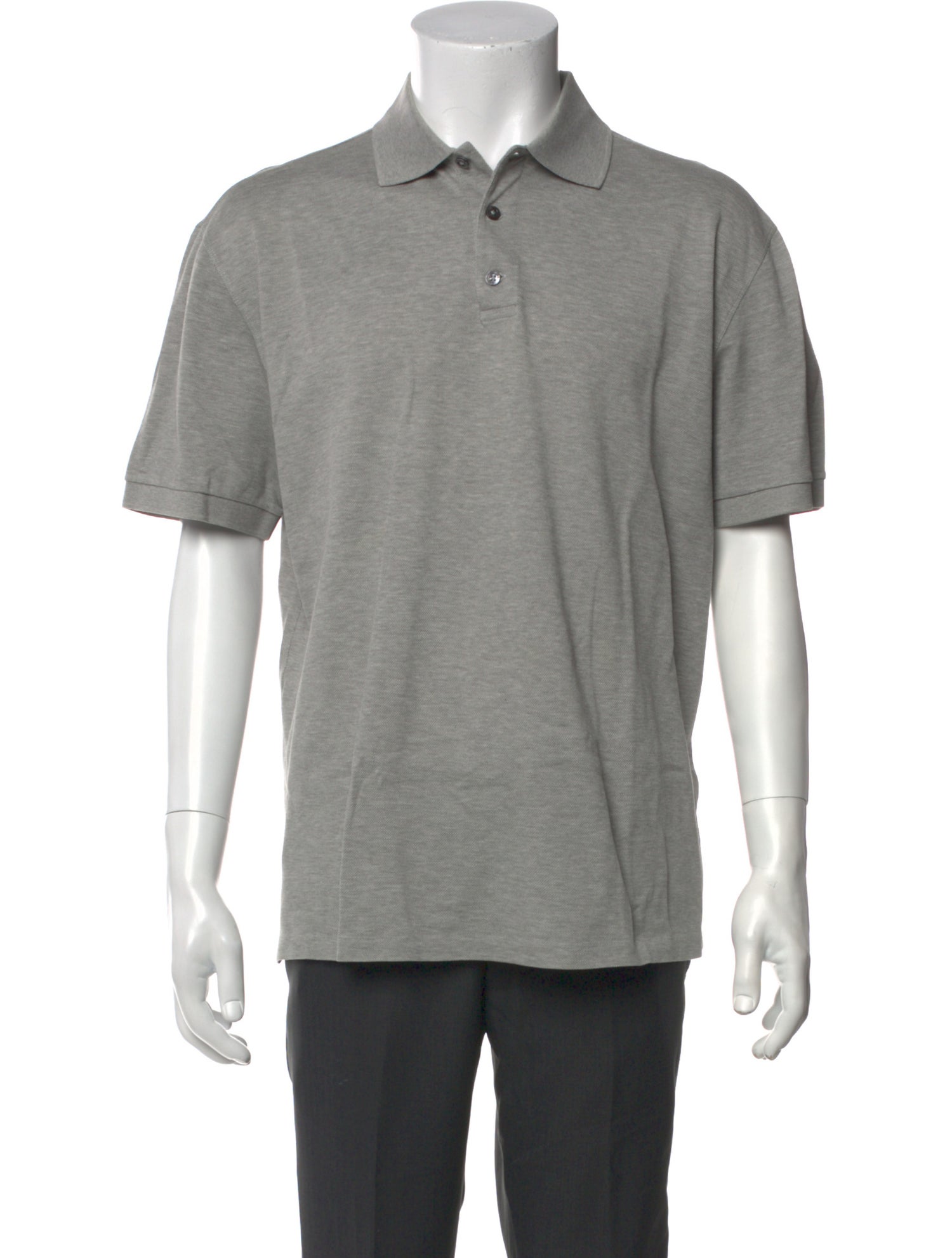 Ralph Lauren Purple Label Crew Neck Short Sleeve Polo Shirt
