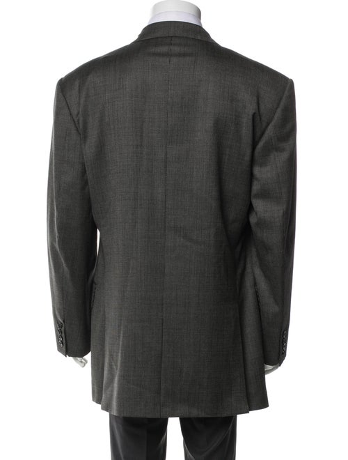 Ralph Lauren Purple Label Virgin Wool Patterned Blazer