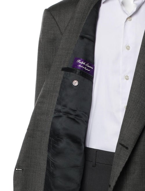 Ralph Lauren Purple Label Virgin Wool Patterned Blazer