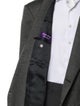 Ralph Lauren Purple Label Virgin Wool Patterned Blazer