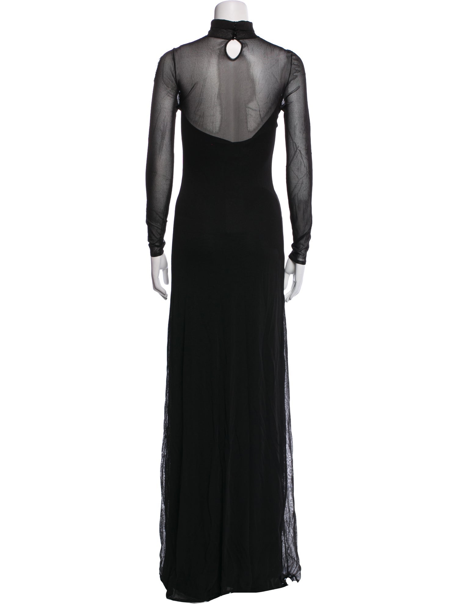 Ralph Lauren Purple Label Turtleneck Long Dress