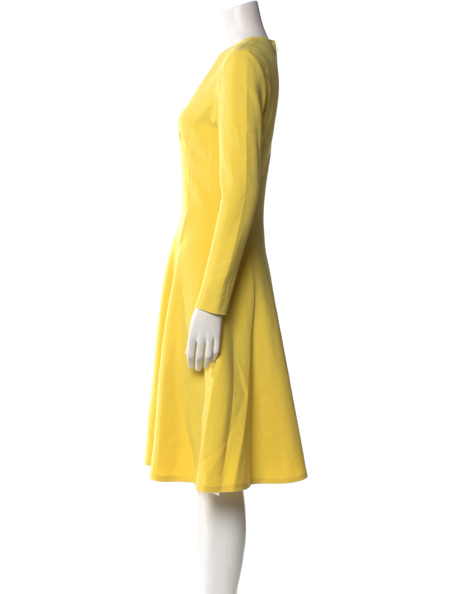 Ralph Lauren Purple Label Wool Midi Length Dress