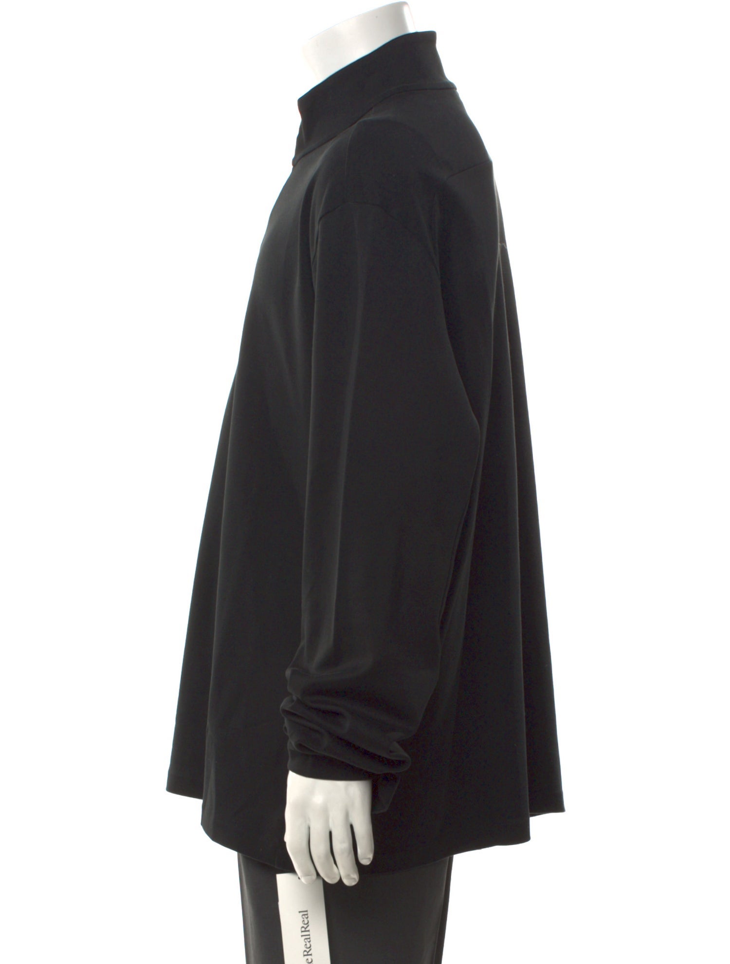 Ralph Lauren Purple Label Mock Neck Long Sleeve Sweatshirt