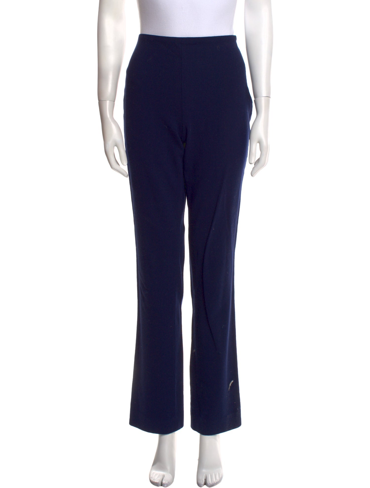 Ralph Lauren Purple Label Wool Straight Leg Pants