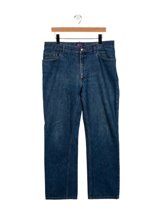 Ralph Lauren Purple Label Straight-Leg Jeans
