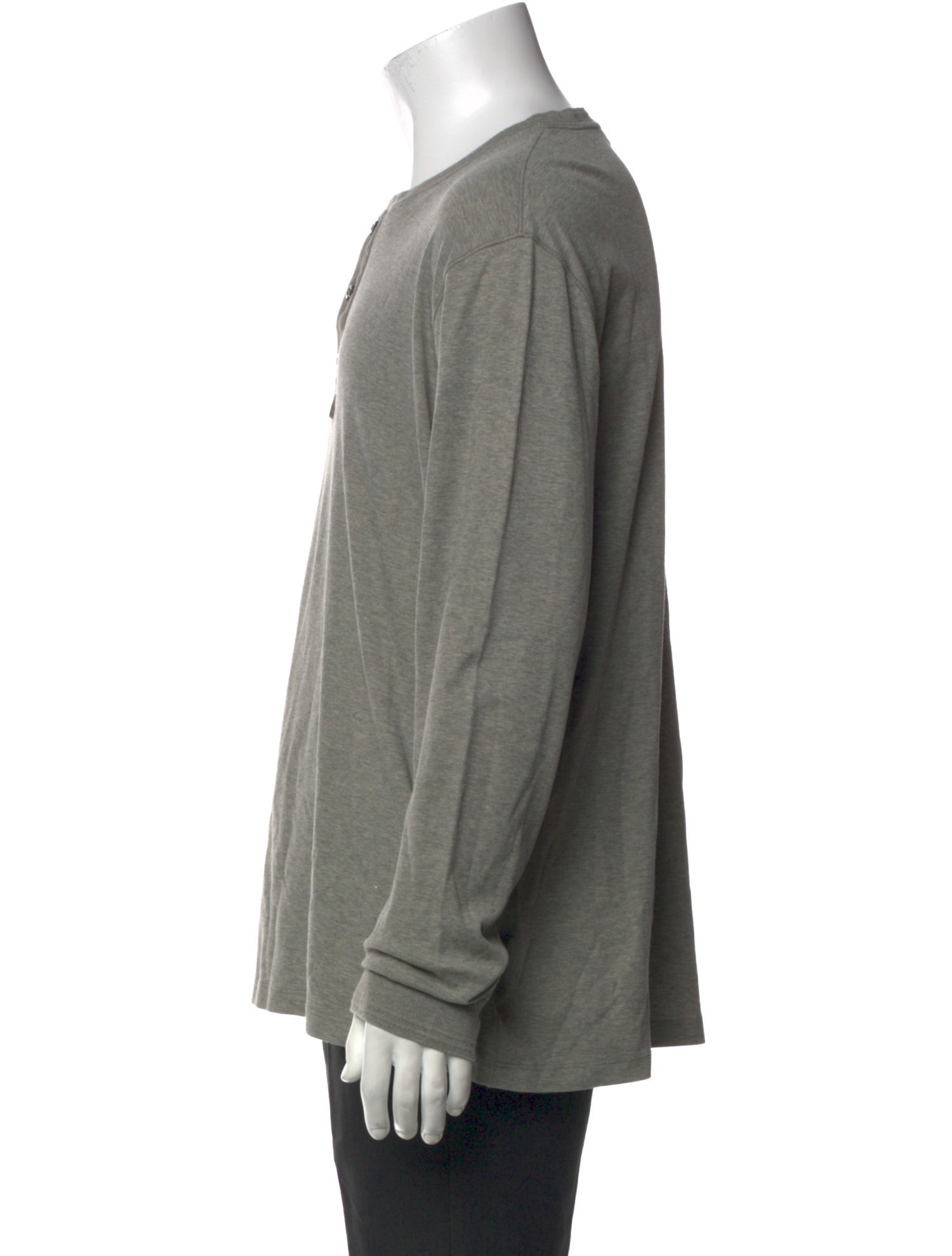 Ralph Lauren Purple Label Crew Neck Long Sleeve Henley