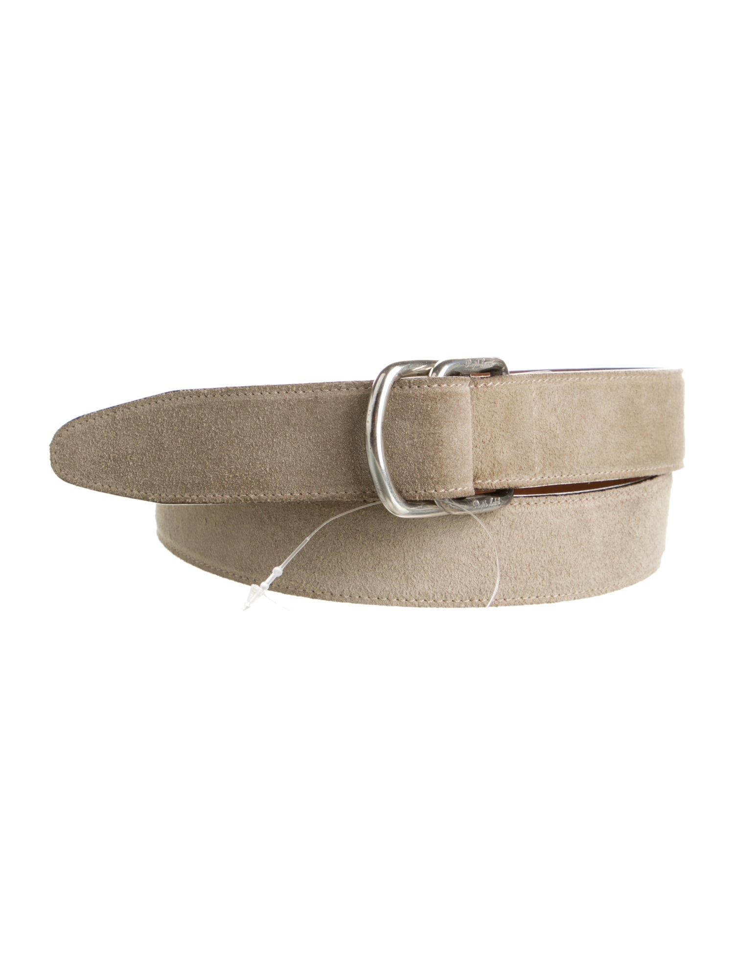 Ralph Lauren Purple Label Skinny Suede Waist Belt
