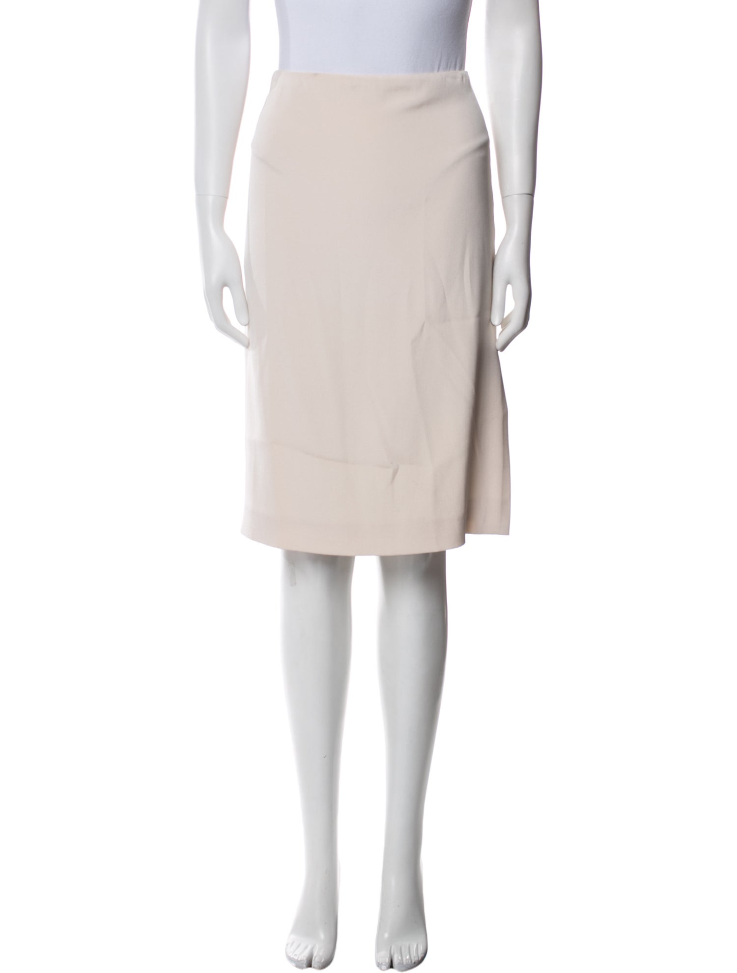 Ralph Lauren Purple Label Silk Knee-Length Skirt w/ Tags