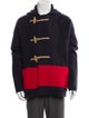 Ralph Lauren Purple Label Wool Colorblock Pattern Jacket