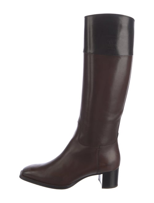 Ralph Lauren Purple Label Leather Riding Boots