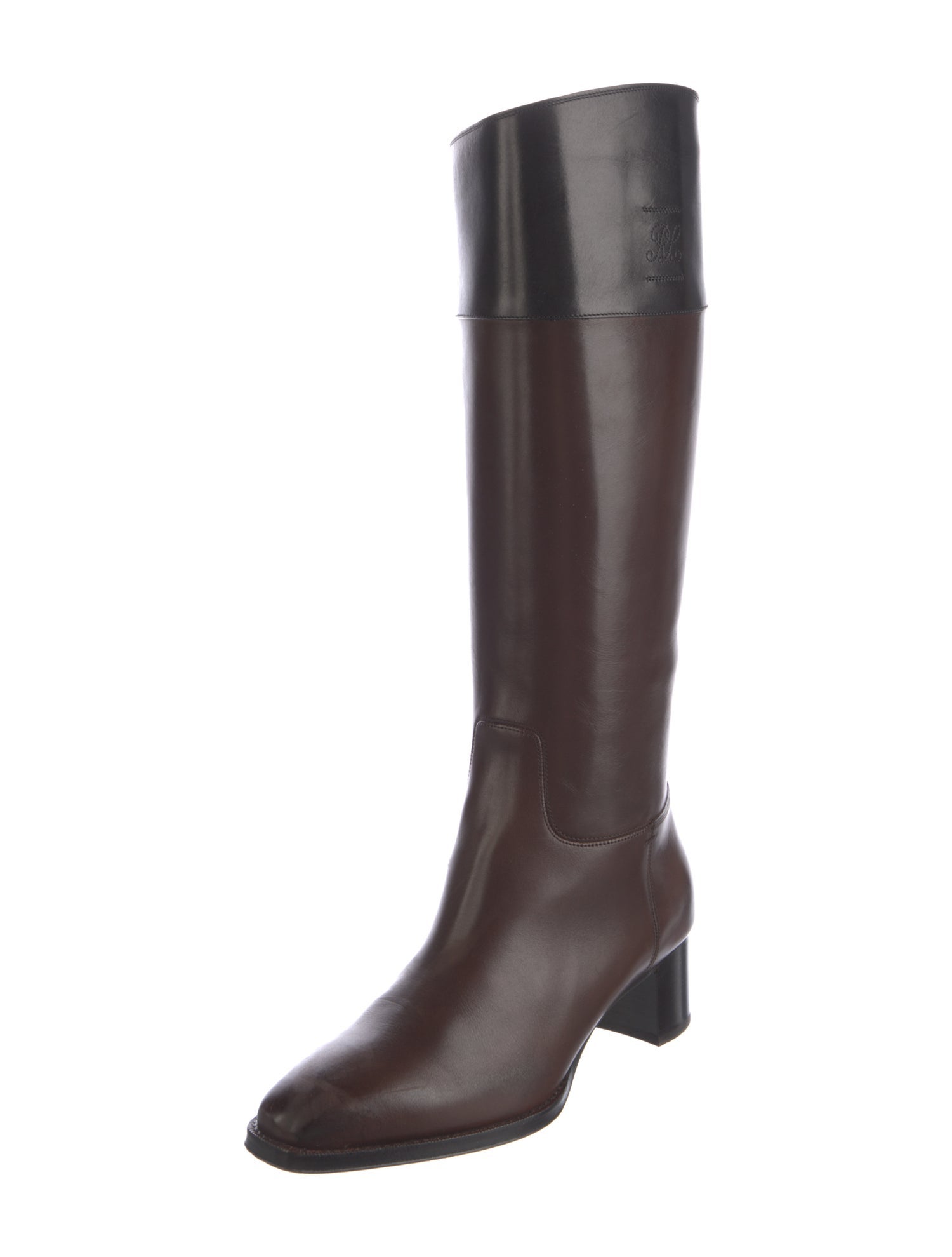 Ralph Lauren Purple Label Leather Riding Boots