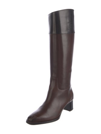 Ralph Lauren Purple Label Leather Riding Boots