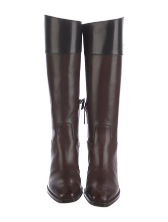 Ralph Lauren Purple Label Leather Riding Boots
