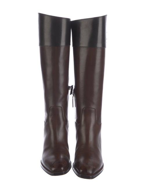 Ralph Lauren Purple Label Leather Riding Boots
