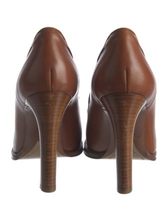 Ralph Lauren Purple Label Leather Tassel Accents Pumps